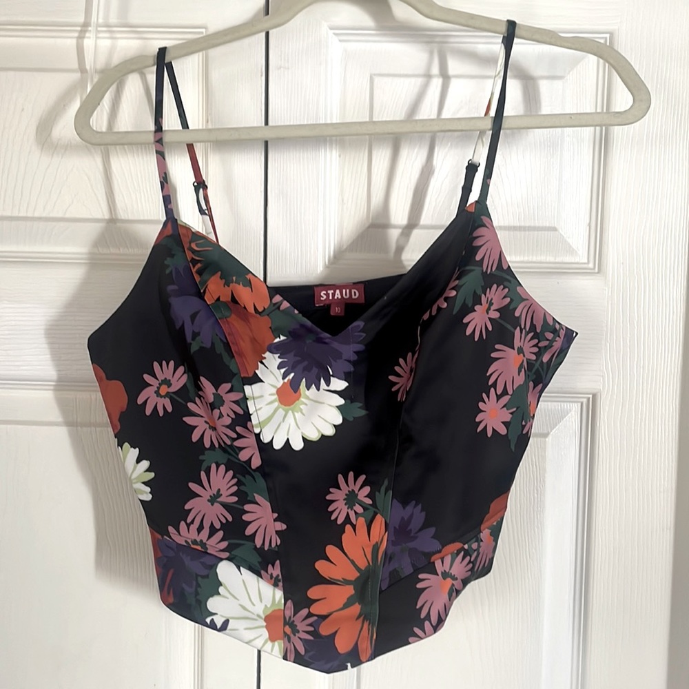Spaghetti strap crop top